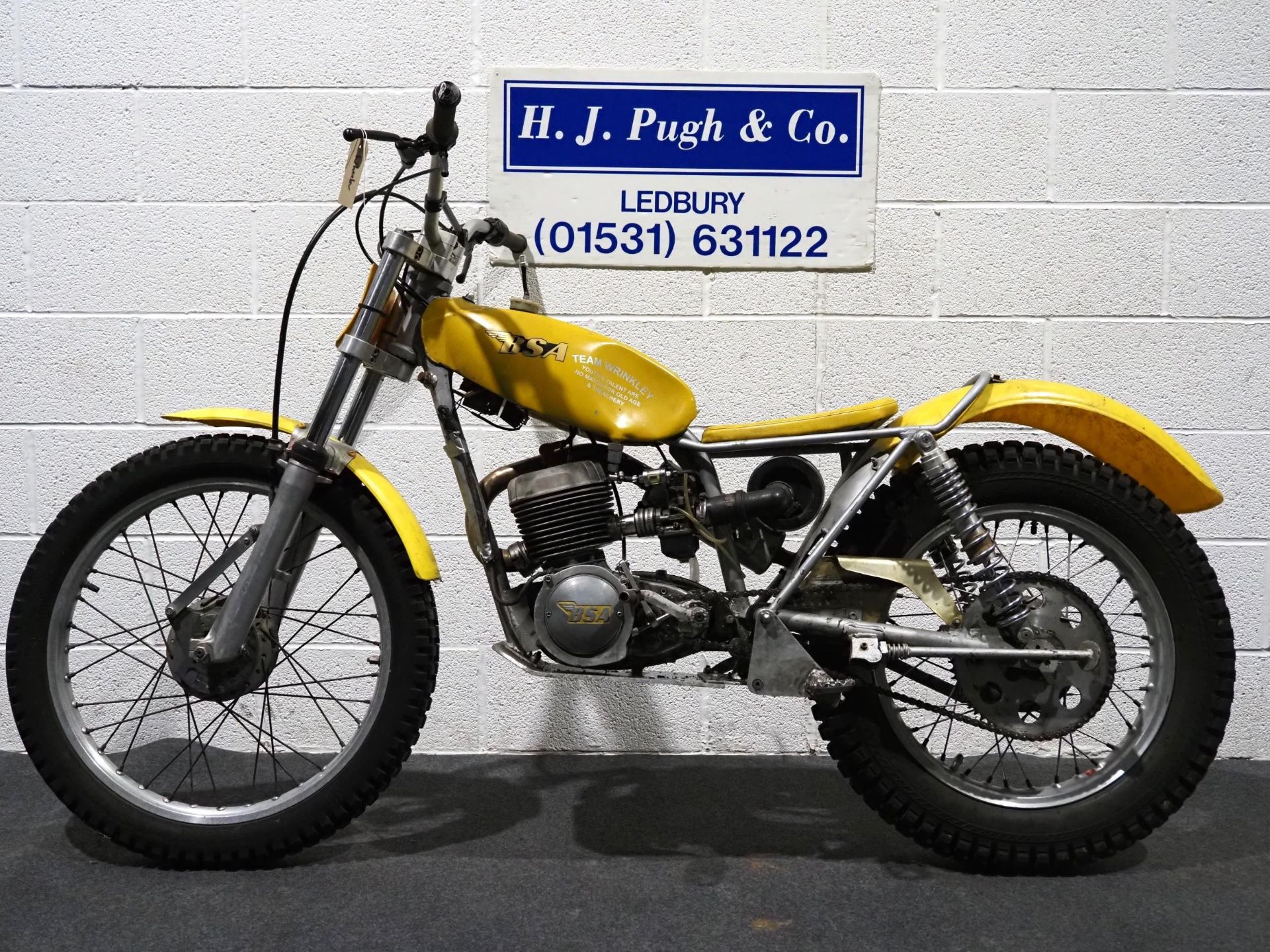 BSA Bantam trials motorcycle. 175cc Engine no. CEO7780B175 Property of a deceased estate. This - Image 5 of 5