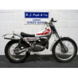 Yamaha TY125 trials motorcycle. 125cc. Frame No. 13E-000582 Engine No. 13E-000582 Property of a