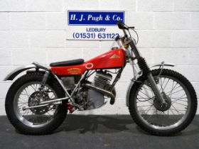 Cotton Villiers trials motorcycle. Engine No. 338E 14912 Property of a deceased estate. This bike