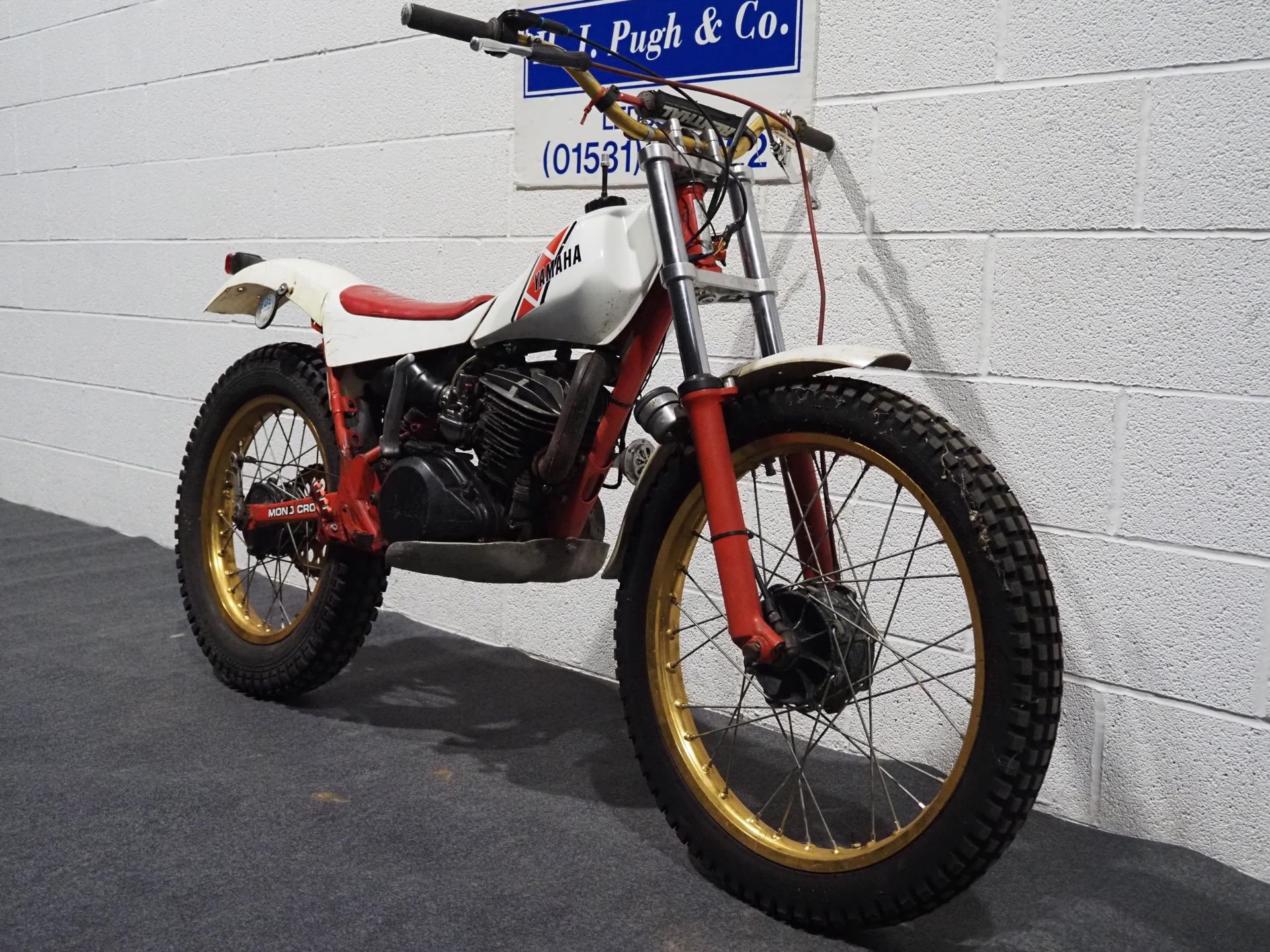 Yamaha TY250 trials motorcycle. 1986. 250cc. Frame No. 59N-002254 Engine No. 59N-002254 Property - Image 2 of 5