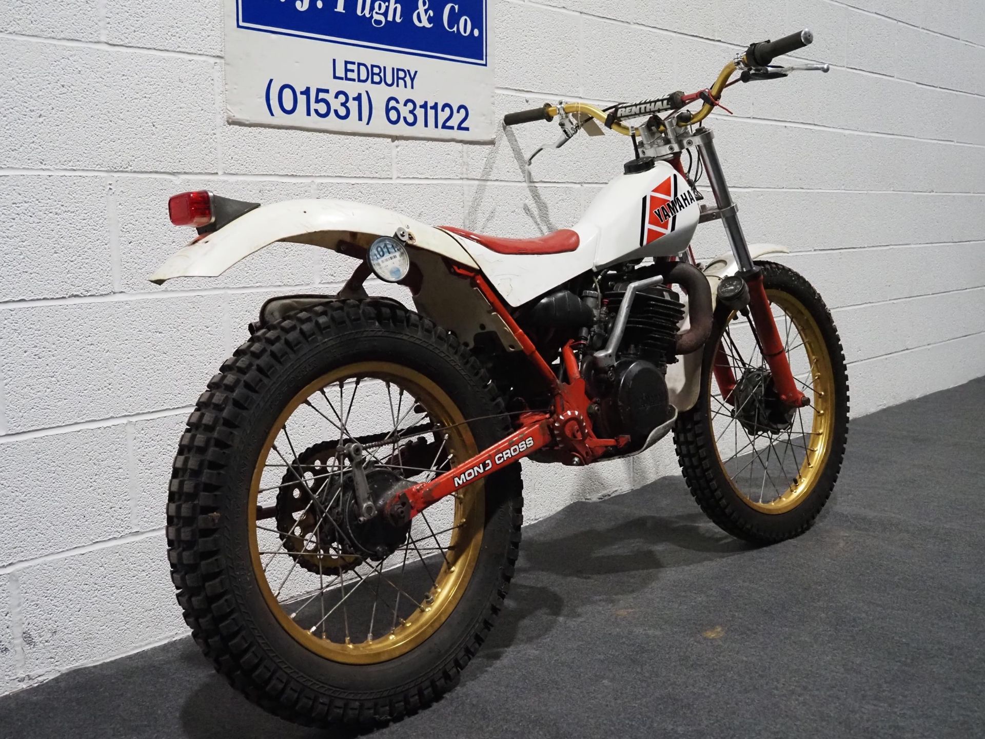 Yamaha TY250 trials motorcycle. 1986. 250cc. Frame No. 59N-002254 Engine No. 59N-002254 Property - Image 3 of 5