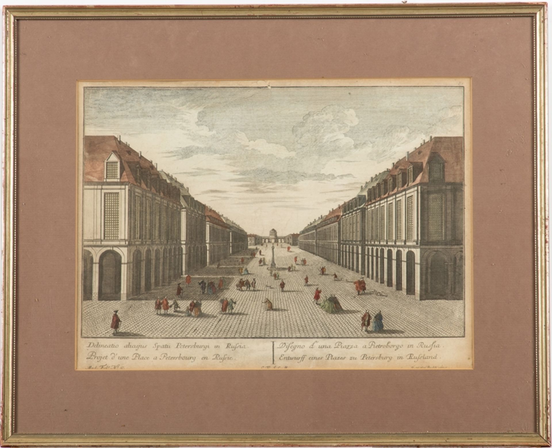 Paar Kupferstiche, Probst, Georg Balthasa (1673-1750)