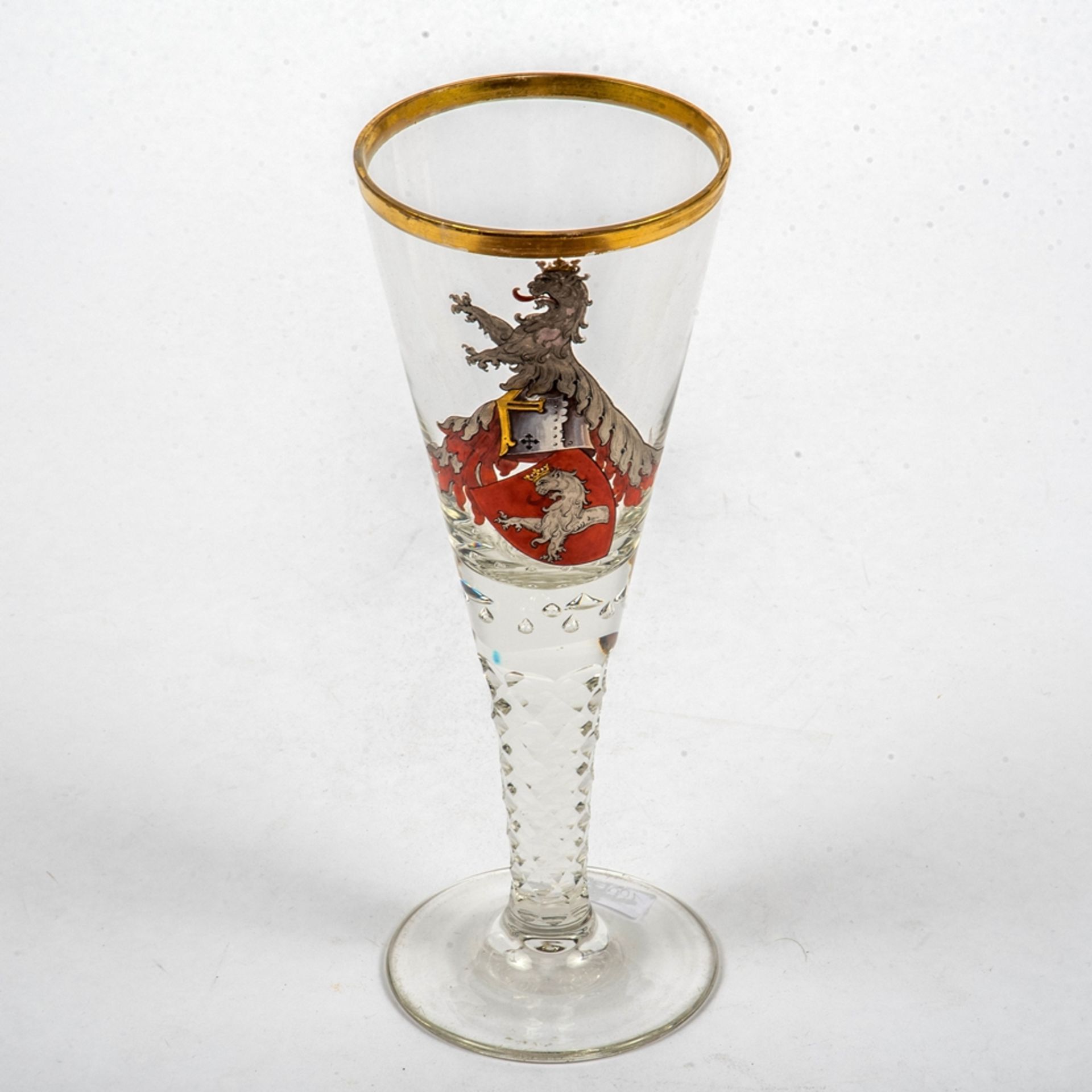 Pokalglas mit Wappen - Image 2 of 2
