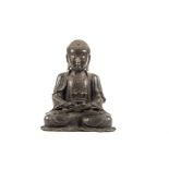 Buddha Amitabha. Bronze Qing-Zeit oder früher