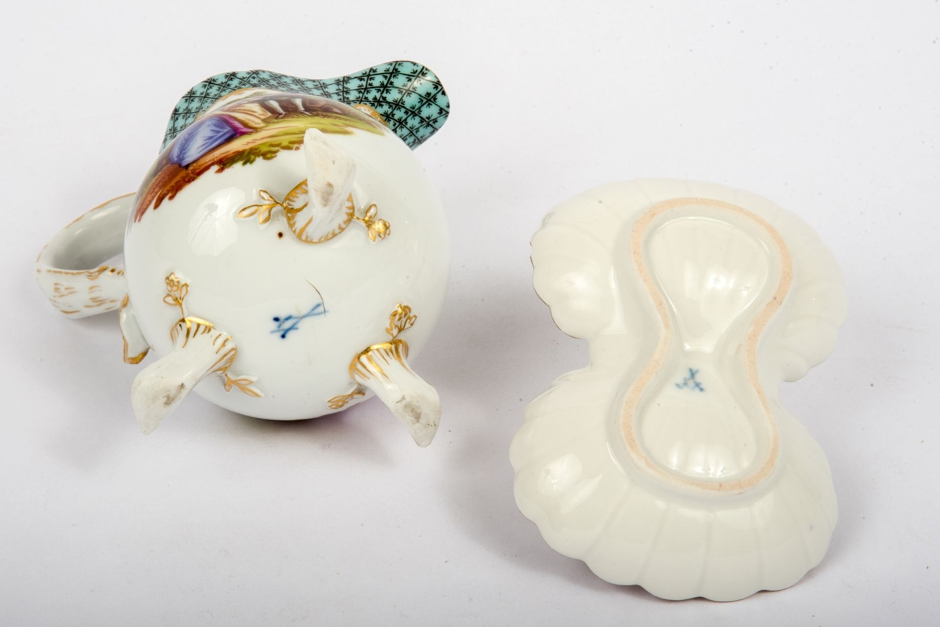 Meissen, Menage und Kännchen, 19. Jh. - Image 5 of 5