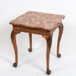 Barocktisch mit Marmorplatte um 1720