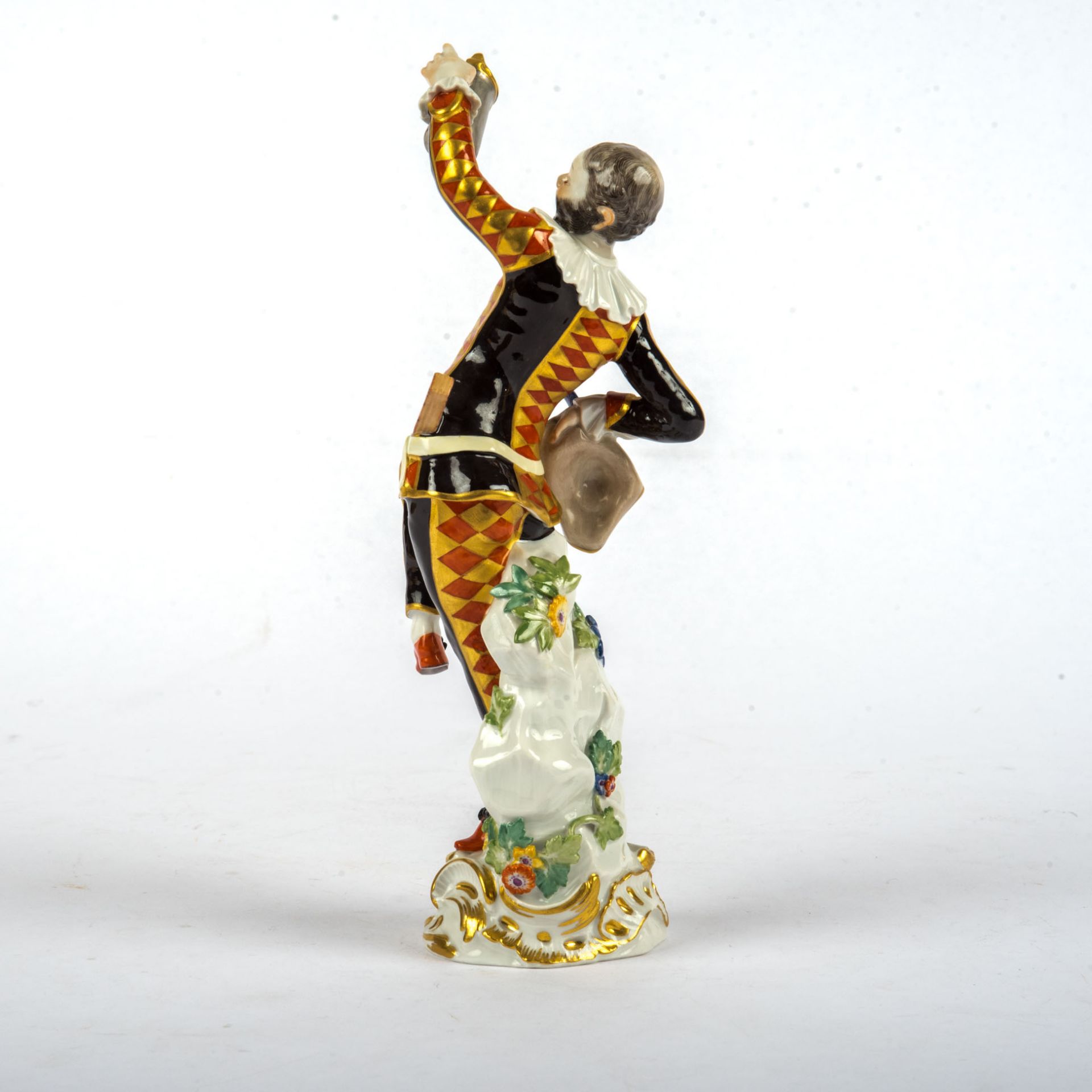 Harlekin mit Deckelkanne, Meissen  20. Jh. - Bild 2 aus 4