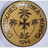 Erinnerungsteller Deutsches Afrika-Korps 1941