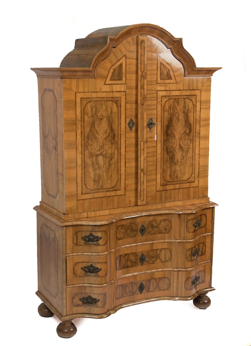 Barock-Aufsatzschrank um 1750 - Image 2 of 5