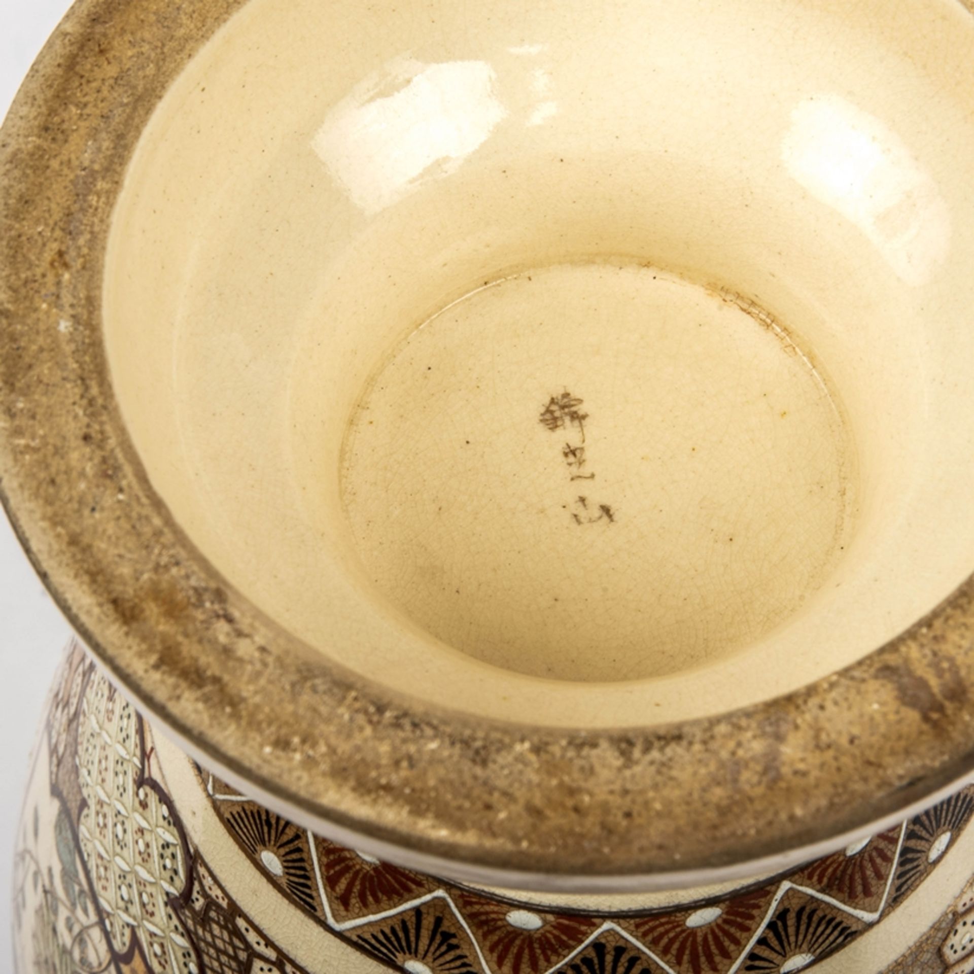 Satsuma-Vase um 1900 - Bild 3 aus 3