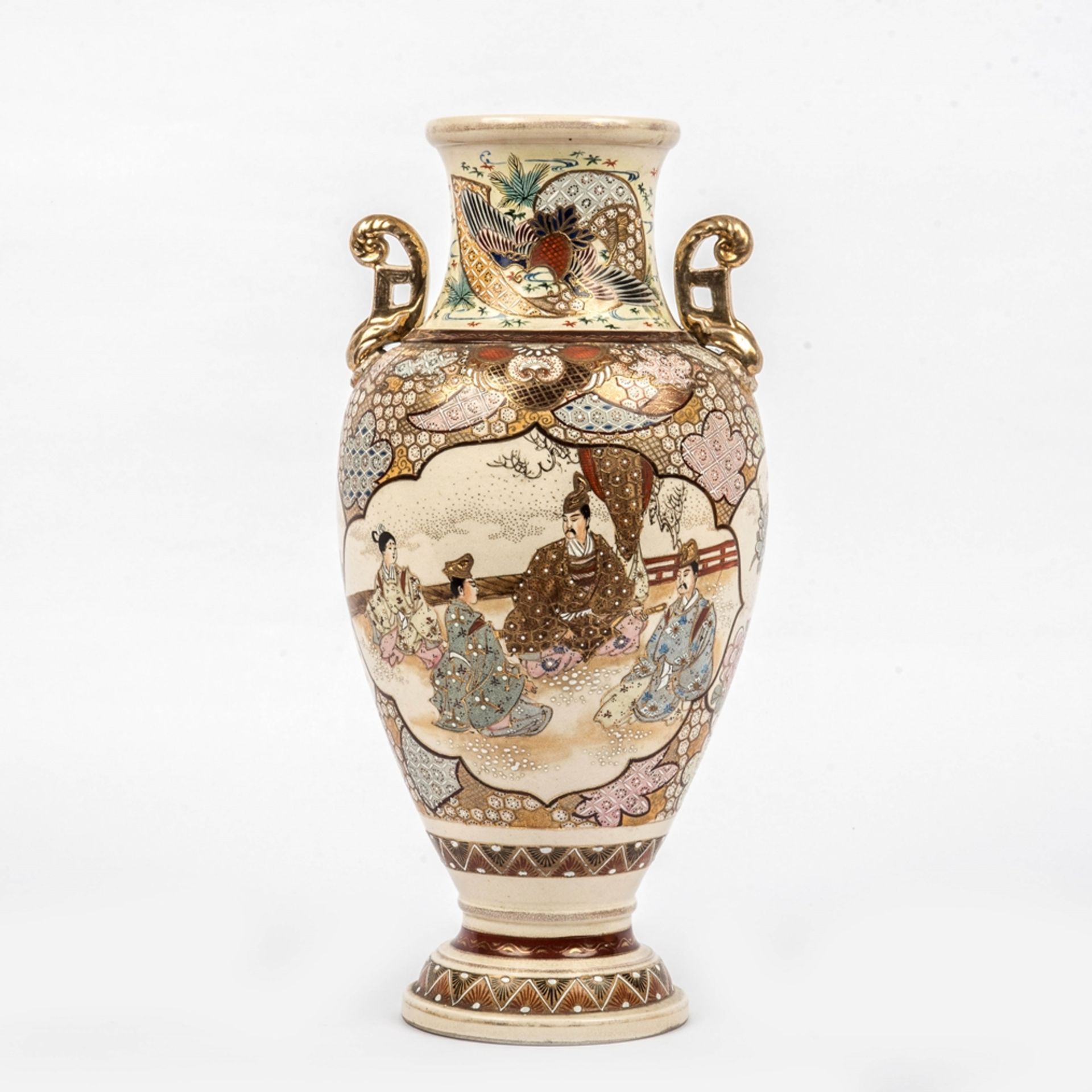 Satsuma-Vase um 1900 - Bild 2 aus 3