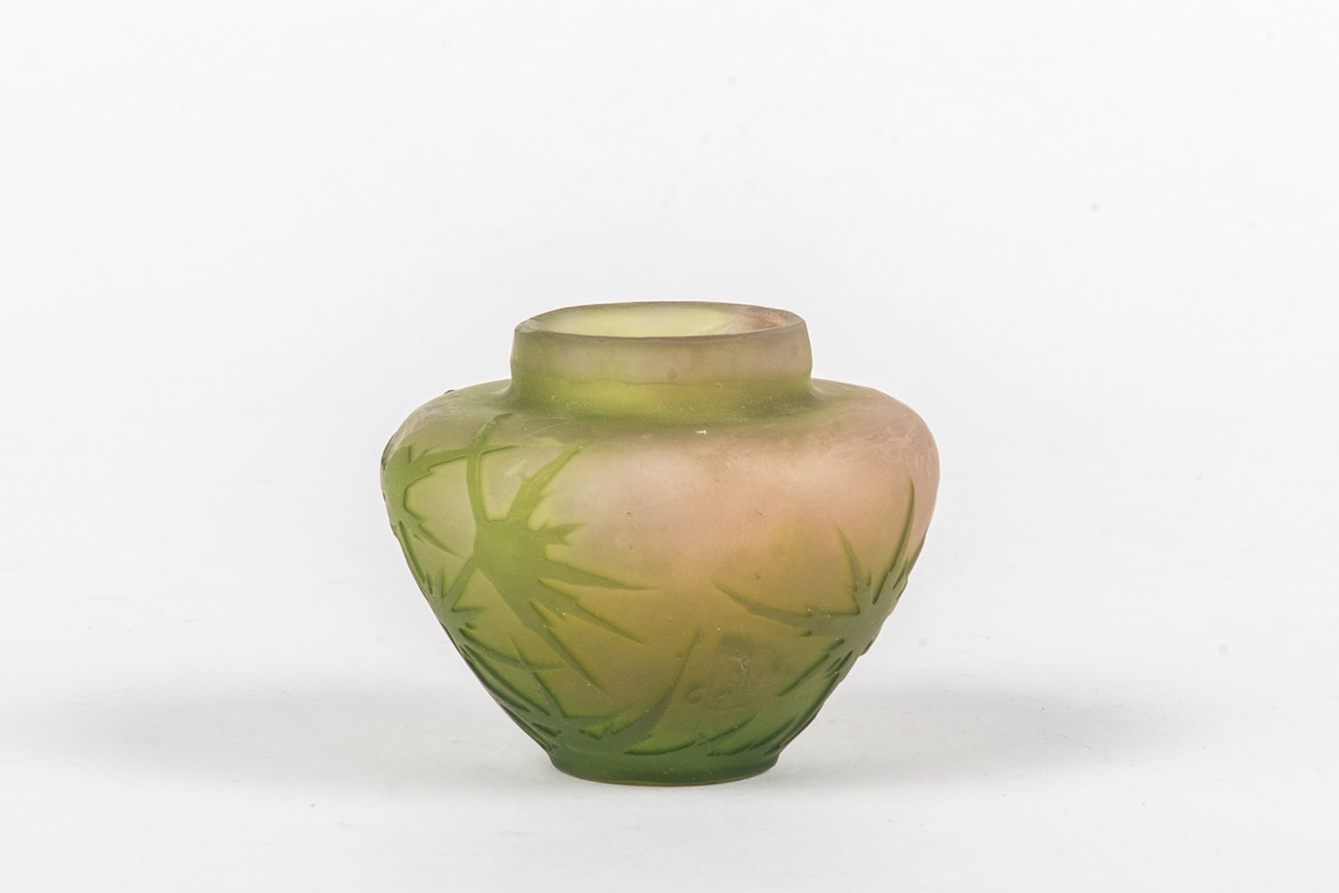 Emile Gallé, Nancy, kleine Vase - Image 2 of 2