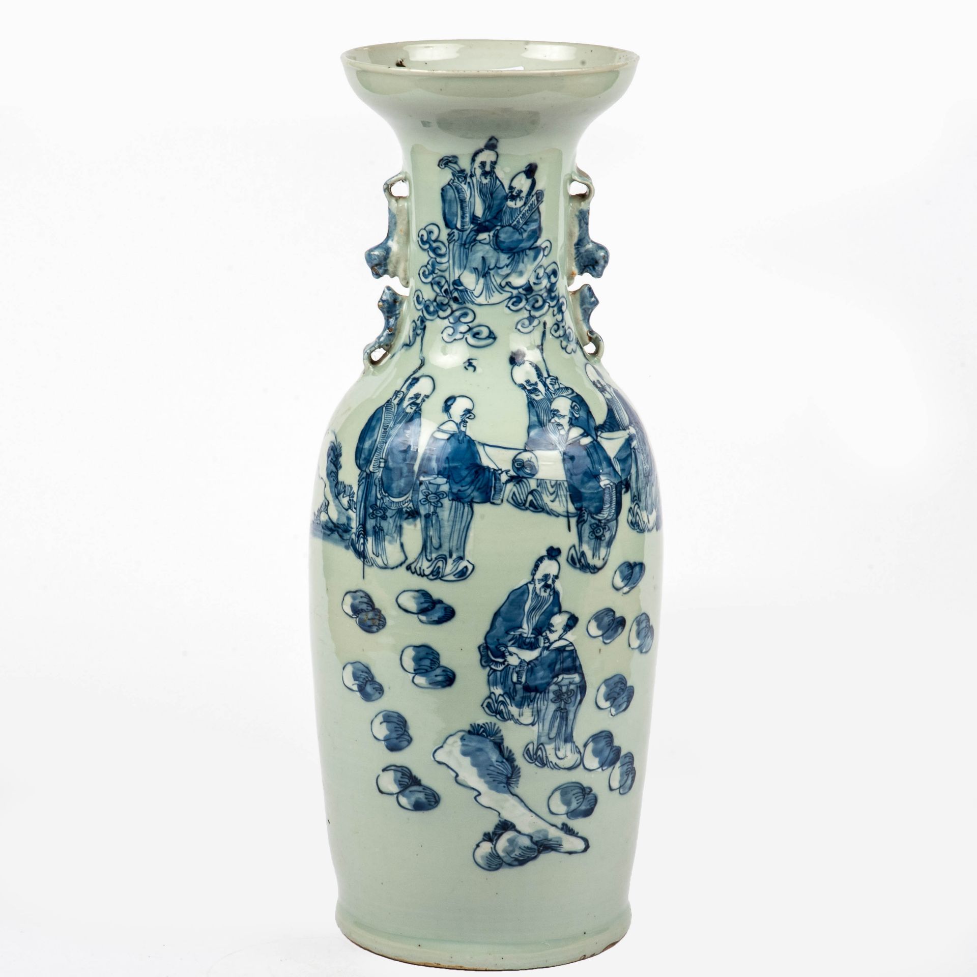 Bodenvase, China späte Qing-Zeit 19. Jh.