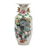 Vase China, Fencai , 19 Jh.