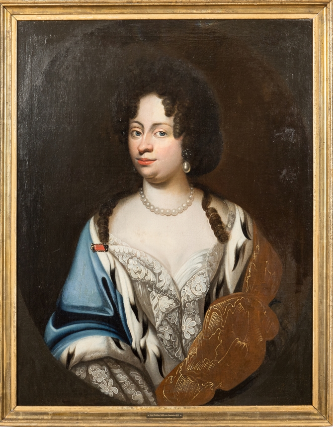 Damenporträt um 1670
