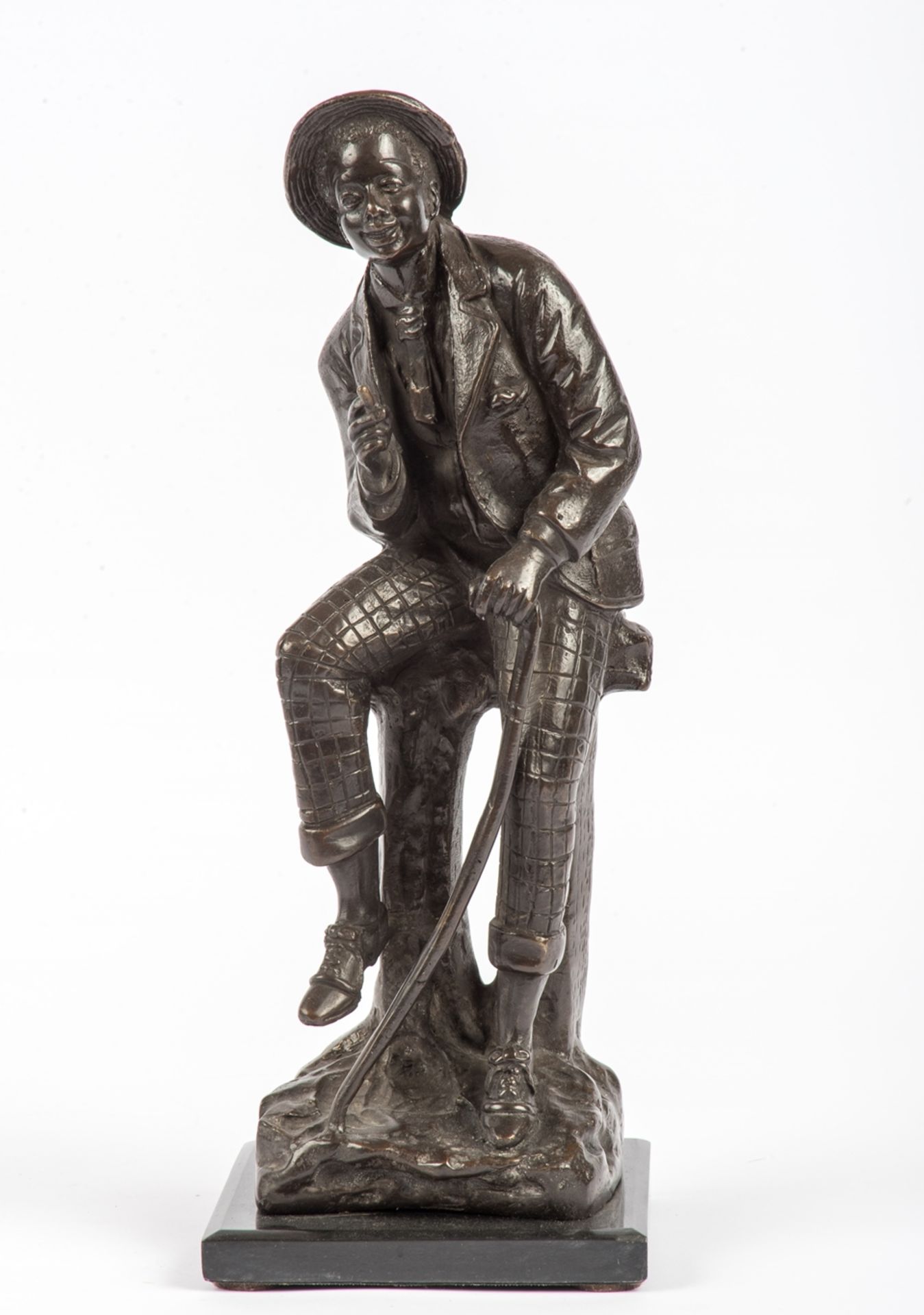 Bronzefigur- Southern Gentleman