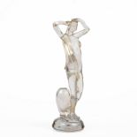 Große Figur Murano, Frau mit Amphore, A. Barbini ca. 1970