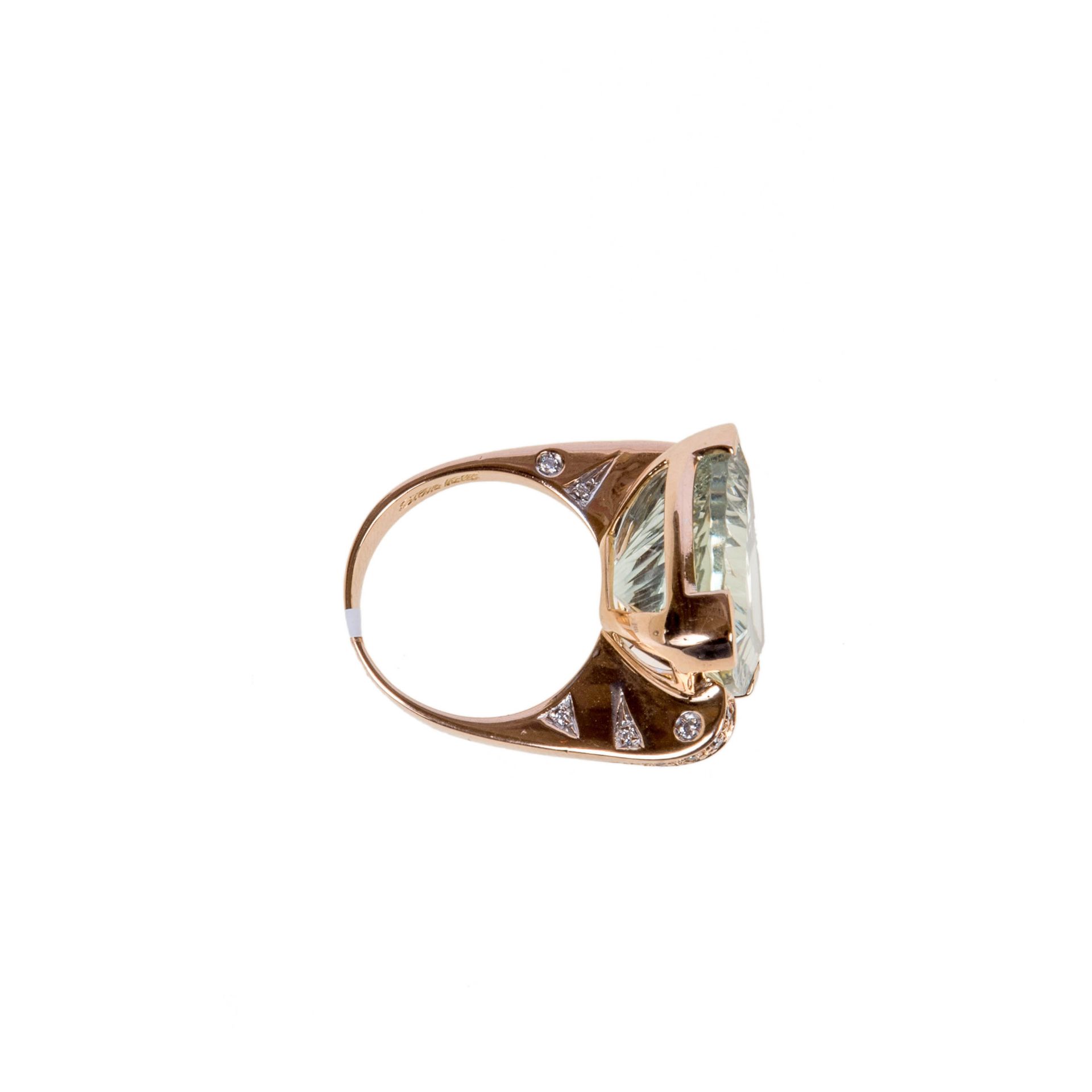 Quartz-Diamant Ring - Image 3 of 3