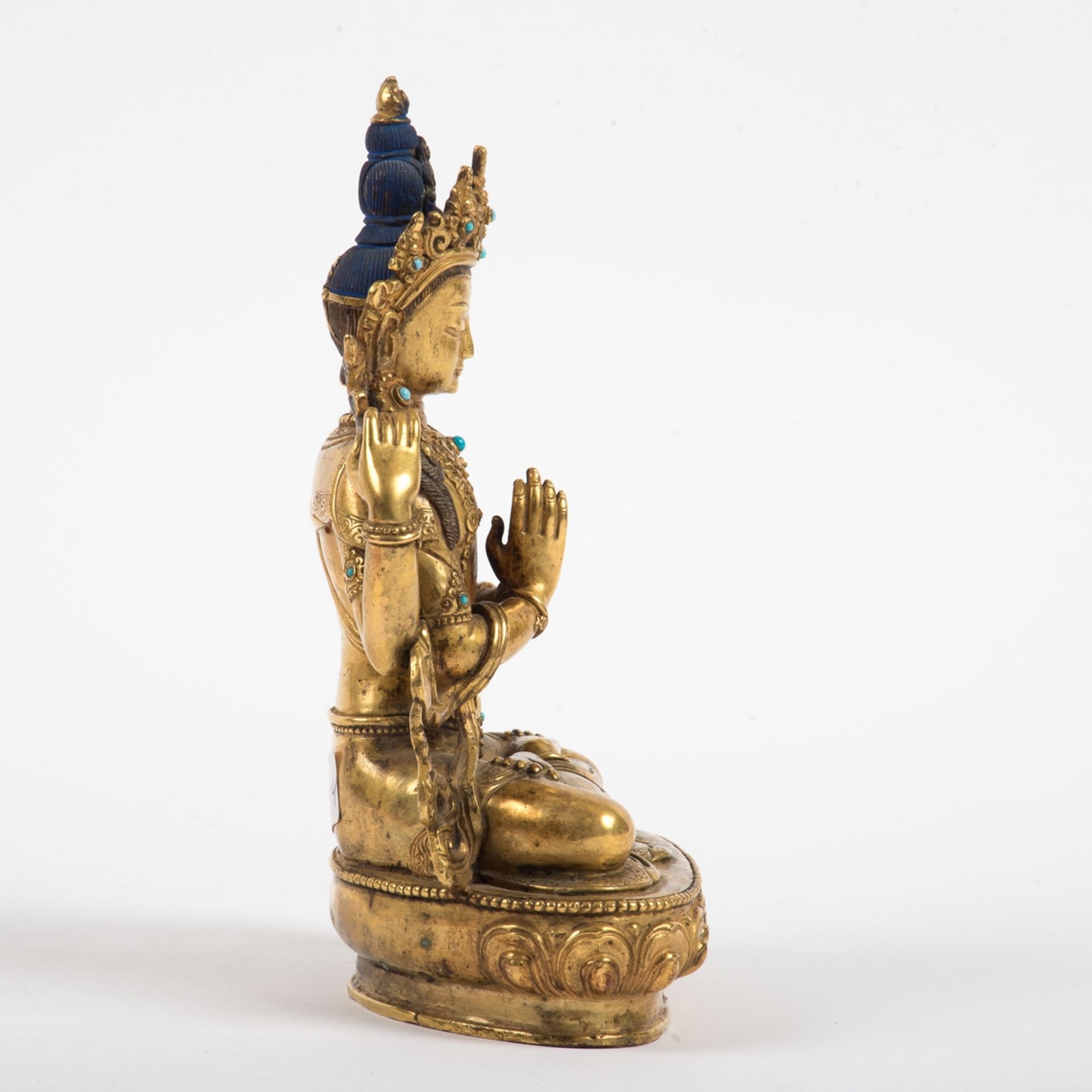 Buddha, Tibet, 20 Jh. - Image 2 of 4