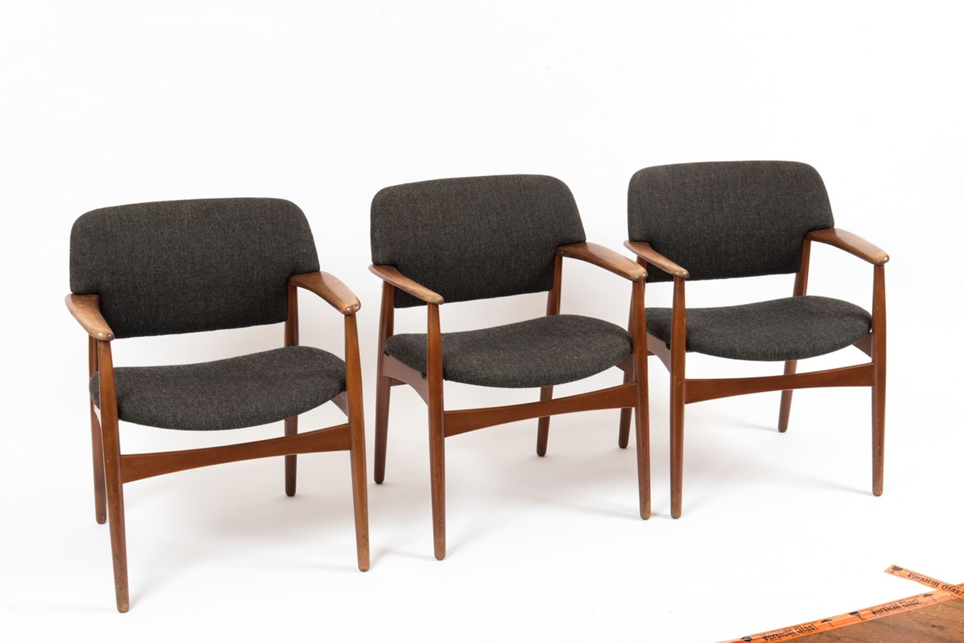 Drei Sessel, Dänemark -Vintage-