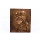 Bronzeplakette Dr. Engelbert Dollfuss