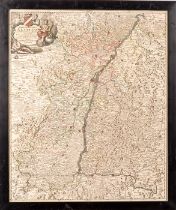 Alte Karte von Baden