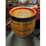 Original Tetley Walker 67768 Beer Barrel - 83cm high - Breweriana Interest