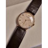 1940's Gents Rotary Gold Wrist Watch