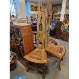 Bespoke Driftwood Wooden High-Backed Chair