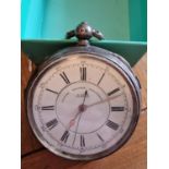 A Dean of Bingley Hallmarked Silver Hunter Pocketwatch - 1914 Birmingham - 191.9g