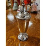 Birmingham 1920's Hallmarked Silver Sugar Shaker - 150g