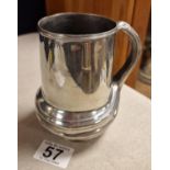 Tudric Pewter Tankard, made for Liberty of London, marked 050 to base