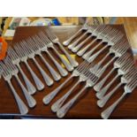 Collection of Birmingham Hallmarked Silver Forks - 1.64kg