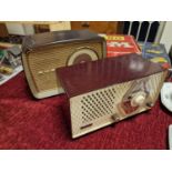 Pair of Retro Bush and Stella Radios