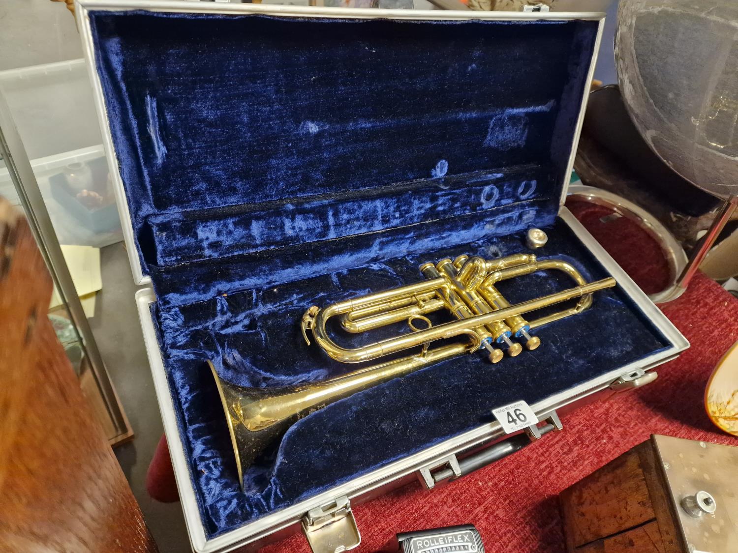 Boosey & Hawkes B&H 400 Cased Trumpet