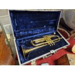 Boosey & Hawkes B&H 400 Cased Trumpet