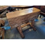 Driftwood Bespoke Two-Legged Fireside Stool