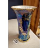 Blue Lustre 1920's Withshaw & Robinson (W&R) Carlton Ware Vase