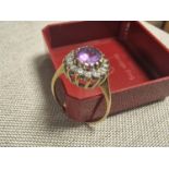 9ct Gold Dress Ring,size O