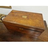 Walnut Writing Box