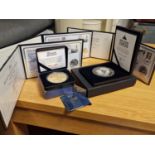 Collection of Avro Vulcan and Dunkirk Anniversary Coins & Medals