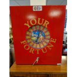 Handmade Bespoke 'Your Fortune' Penny Slot Machine Arcade Fairground Piece