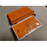 Original Boxed Hermes French Knotting Cards Set, still sealed