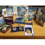 Collection of RAF Centenary and Royal Air Force Centenary Coin Sets - inc 28 coins/ingots