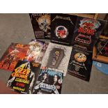 Collection of Heavy Metal Metallica & Ozzy Osbourne Gig/Concert Programmes from 1987 inc Monsters of