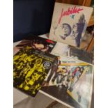 Set of 5 punk/new wave LPs, including "Jubilee" (OST), Stranglers, Buzzards, Dickies, etc