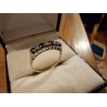 9ct Gold Eternity Ring, size R