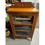 Edwardian Glass Fronted Display Cabinet