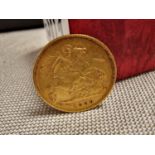 1899 Queen Victoria Half Sovereign 22ct Gold Coin