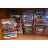 Collection of Fifteen (15) Matchbox Models of Yesteryear Die Cast Cars and Trucks/Lorries - some w/a